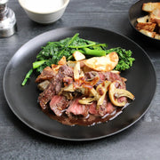 Steakhouse Sizzle with Smoky Spuds