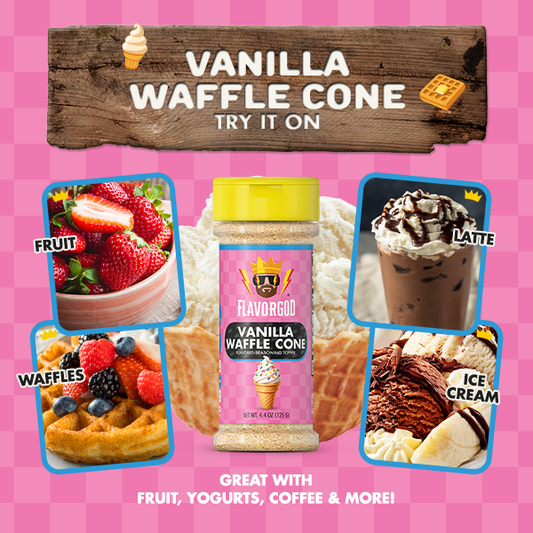 Cold Stone Vanilla Waffle Cone