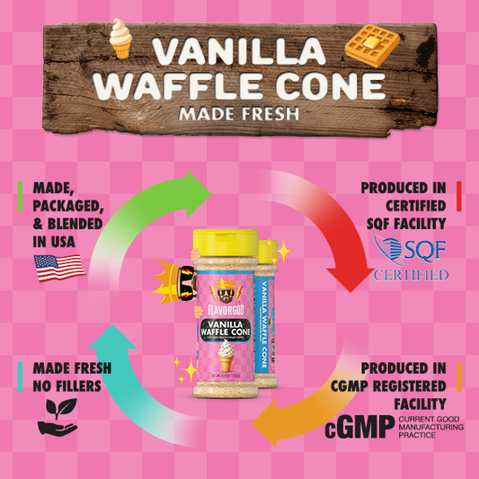 Cold Stone Vanilla Waffle Cone