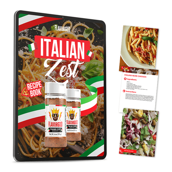 Italian Zest Recipe Ebook - Flavor God