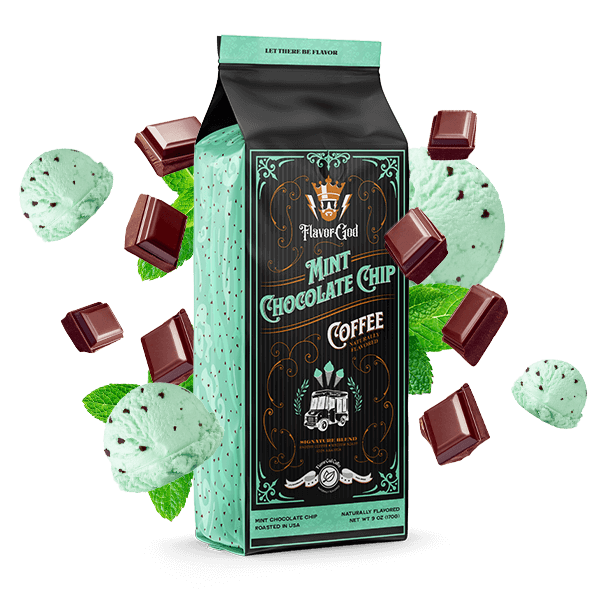 What's included in Mint Chocolate Chip Ground Coffee (Naturally Flavored)