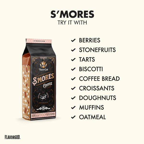 S'mores Ground Coffee (Naturally Flavored)