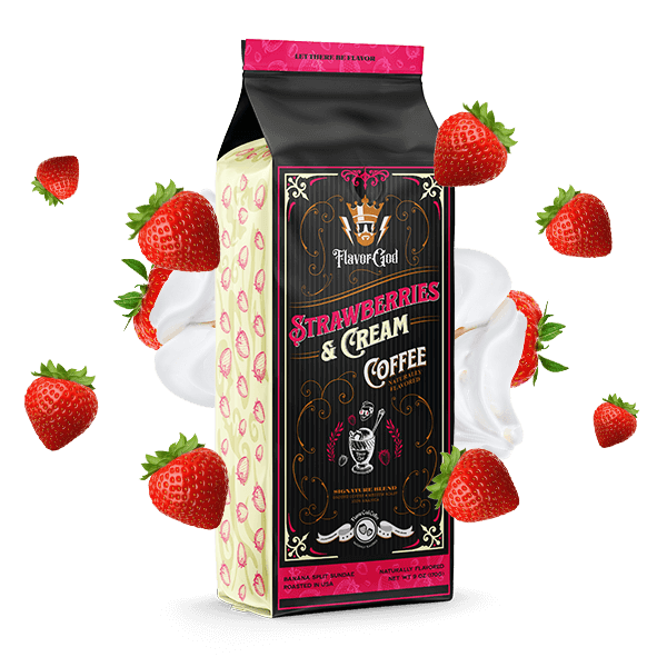 What's included in Strawberries & Cream Ground Coffee (Naturally Flavored)