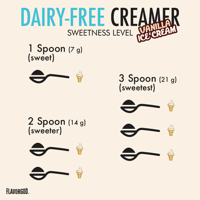 Vanilla Ice Cream Creamer - Dairy Free