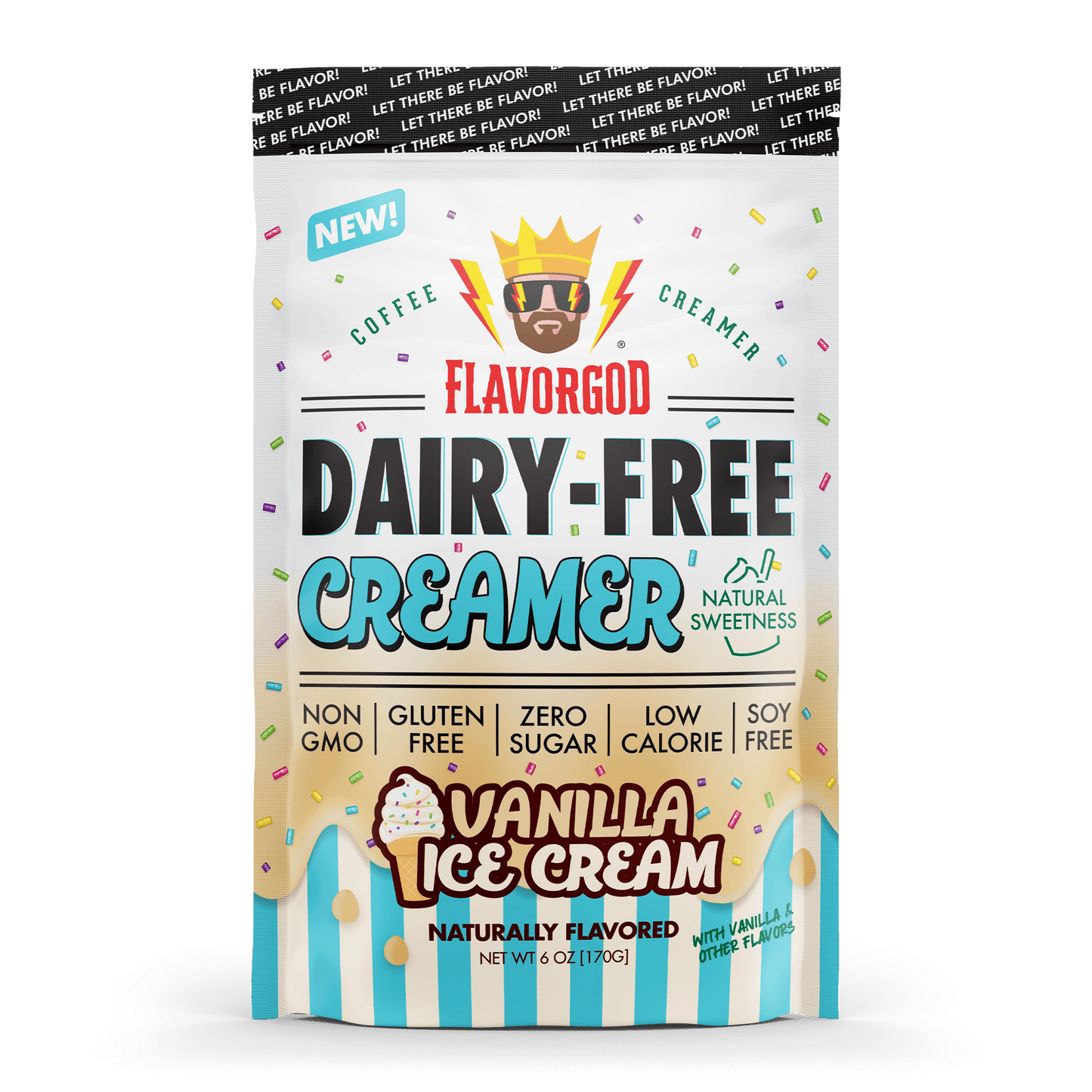 Vanilla Ice Cream - Dairy Free Creamer (Coffee, Oatmeal, Snacks, & More) (Add-On Offer)